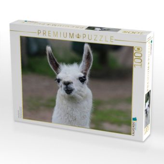 Produktbild: CALVENDO Puzzle Lama Unschult | 1000 Teile Lege-Gr&ouml;&szlig;e 64x48cm Foto-Puzzle f&uuml;r gl&uuml;ckliche Stunden