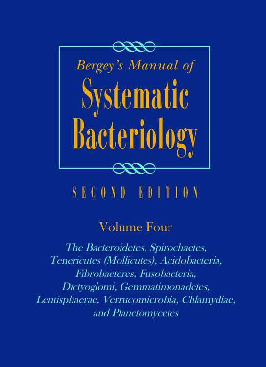 Produktbild: Bergey's Manual of Systematic Bacteriology