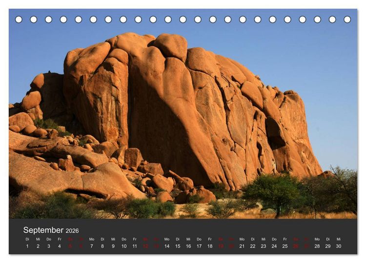 Produktbild: S&uuml;dafrika - Einzigartige Natursch&ouml;nheit (Tischkalender 2026 DIN A5 quer), CALVENDO Monatskalender