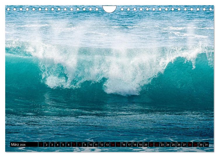 Produktbild: Atlantik - gewaltig, kraftvoll, faszinierend (Wandkalender 2026 DIN A4 quer), CALVENDO Monatskalender
