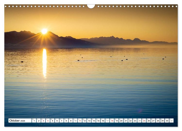 Produktbild: Der Chiemsee - Ansichten zum Tr&auml;umen (Wandkalender 2026 DIN A3 quer), CALVENDO Monatskalender