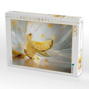Produktbild: CALVENDO Puzzle Ananas - Gl&uuml;ck | 1000 Teile Lege-Gr&ouml;&szlig;e 64x48cm Foto-Puzzle f&uuml;r gl&uuml;ckliche Stunden