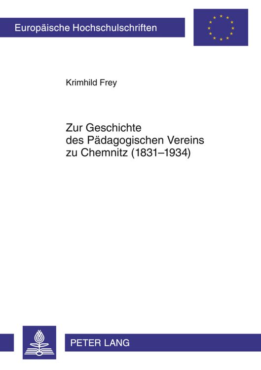 Produktbild: Zur Geschichte des Paedagogischen Vereins zu Chemnitz (1831-1934)