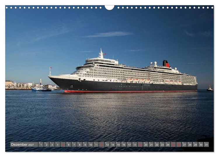 Produktbild: Kreuzfahrt Warnem&uuml;nde (Wandkalender 2027 DIN A3 quer), CALVENDO Monatskalender