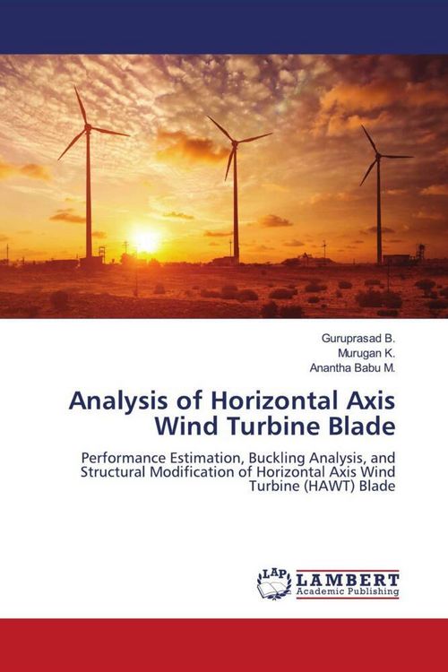 Produktbild: Analysis of Horizontal Axis Wind Turbine Blade
