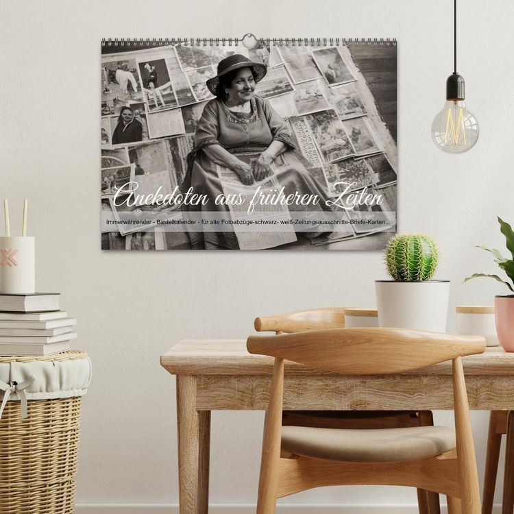Produktbild: Anekdoten aus fr&uuml;heren Zeiten (Wandkalender 2026 DIN A3 quer), CALVENDO Monatskalender
