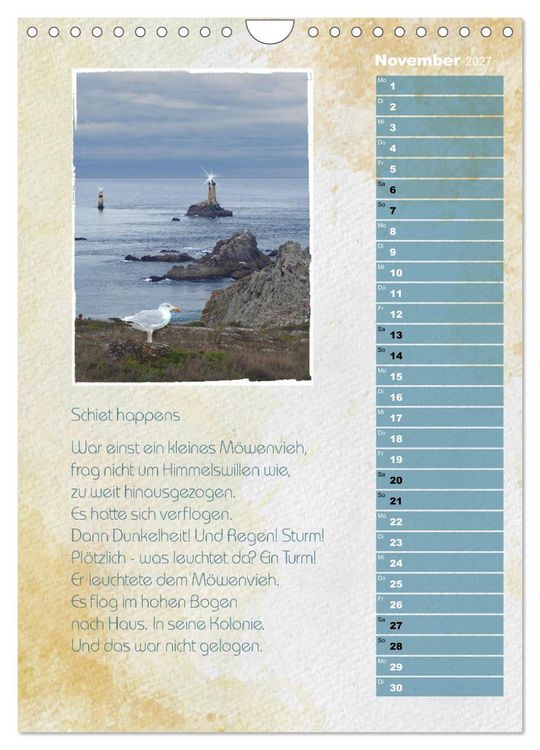 Produktbild: Wenn alle M&ouml;wen Emma hie&szlig;en... (Wandkalender 2027 DIN A4 hoch), CALVENDO Monatskalender