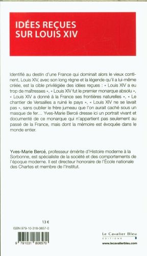 Produktbild: Id&eacute;es re&ccedil;ues sur Louis XIV