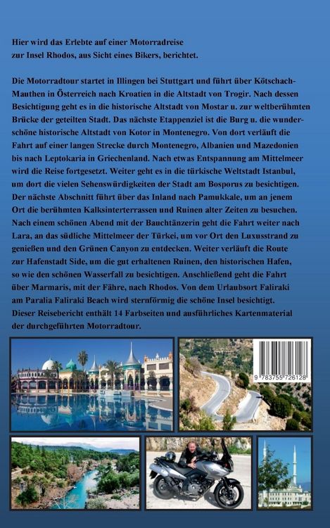 Produktbild: Motorradreise zur Insel Rhodos