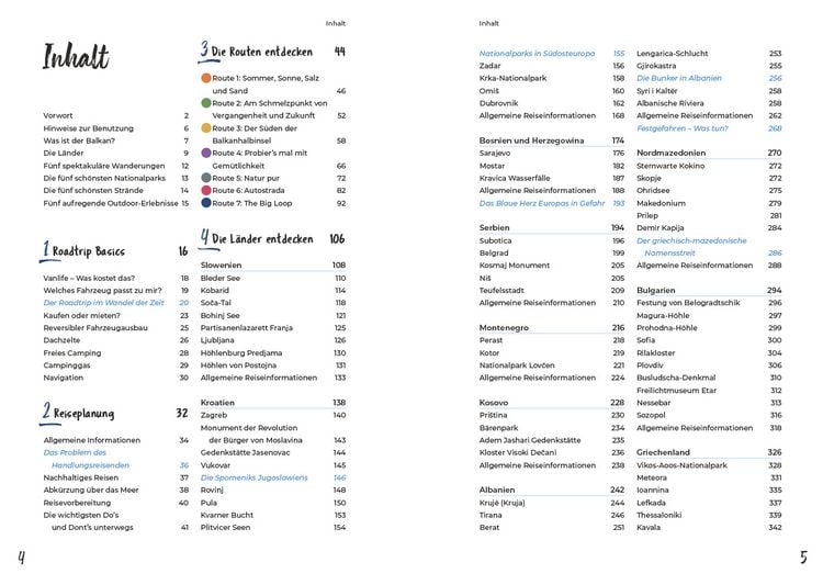 Produktbild: Reise Know-How Roadtrip Handbuch Balkan-Halbinsel