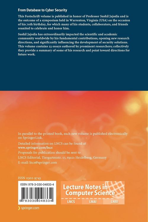 Produktbild: From Database to Cyber Security