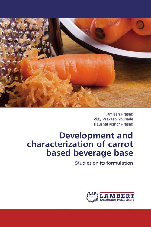 Produktbild: Development and characterization of carrot based beverage base