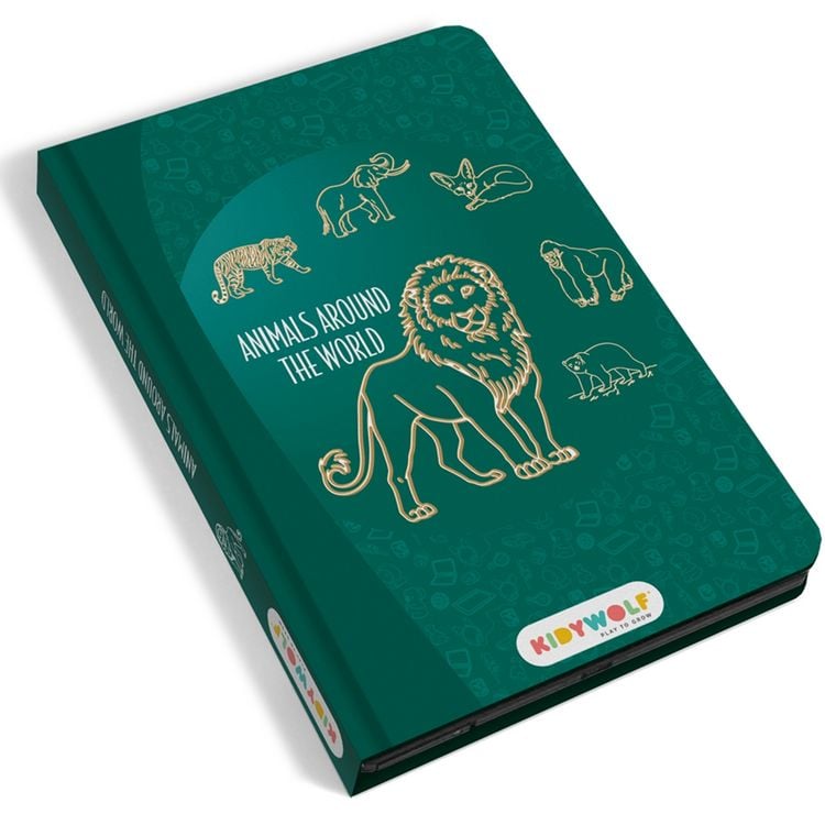 Produktbild: KIDYWOLF - Leuchtende Designtafel mini Wilde Tiere