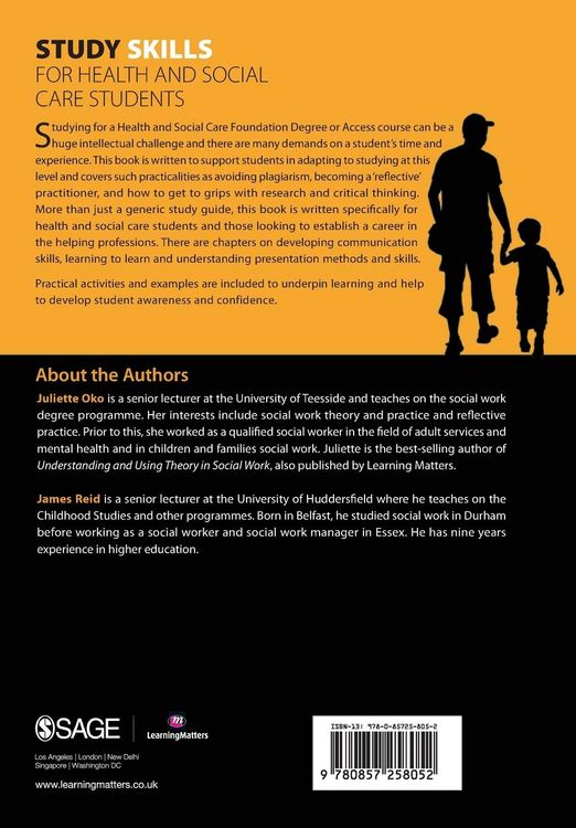 Produktbild: Study Skills for Health and Social Care Students