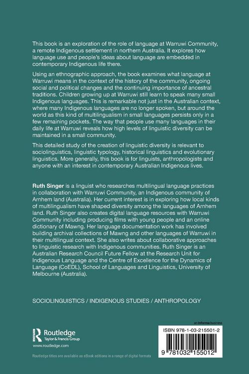 Produktbild: Indigenous Multilingualism at Warruwi