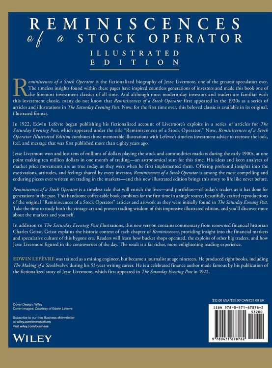 Produktbild: Reminiscences of a Stock Operator