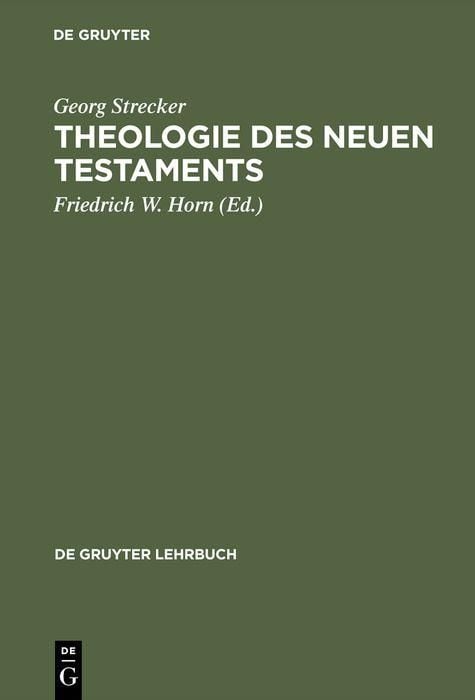 Produktbild: Theologie des Neuen Testaments