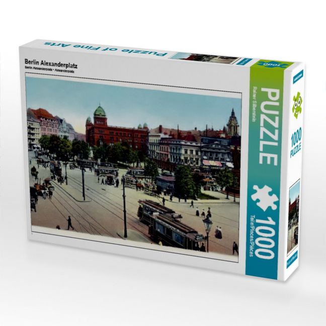 Produktbild: CALVENDO Puzzle Berlin Alexanderplatz | 1000 Teile Lege-Gr&ouml;&szlig;e 64x48cm Foto-Puzzle f&uuml;r gl&uuml;ckliche Stunden