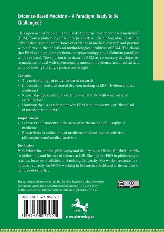 Produktbild: Evidence-Based Medicine - A Paradigm Ready To Be Challenged?