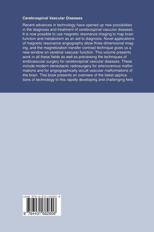 Produktbild: Cerebrospinal Vascular Diseases