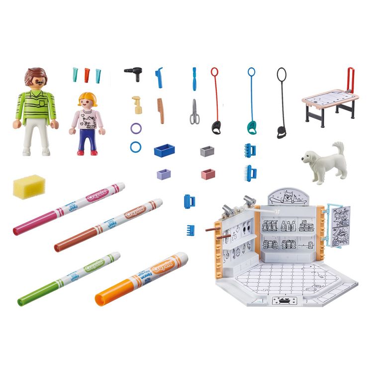 Playmobil - Lot De 2 Cols Blanc Pour Ramoneur (réf. 21311) - Occasion