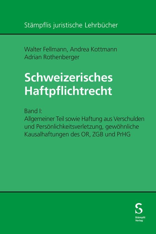 Produktbild: Schweizerisches Haftpflichtrecht