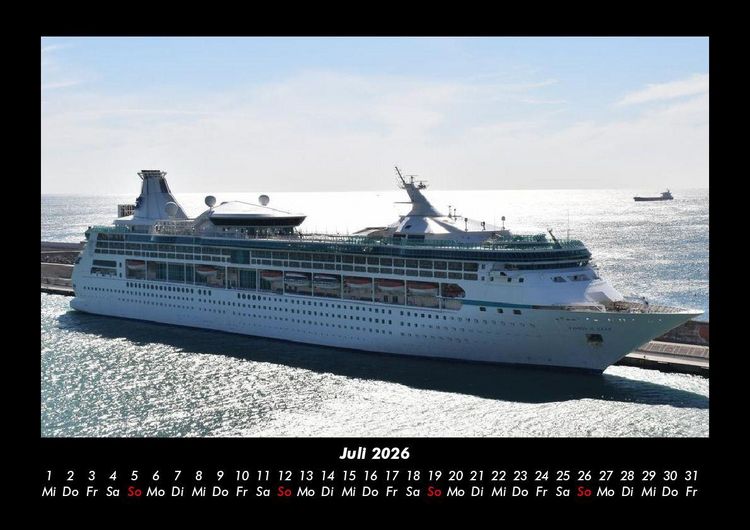 Produktbild: Boote und Segelschiffe 2026 Fotokalender DIN A3