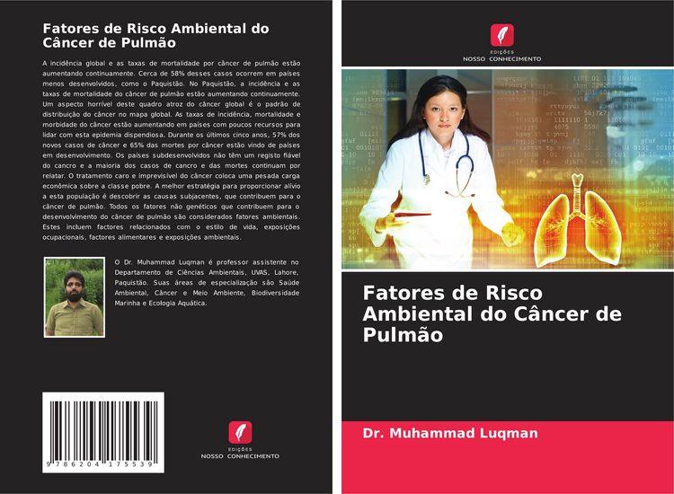 Produktbild: Fatores de Risco Ambiental do C&acirc;ncer de Pulm&atilde;o