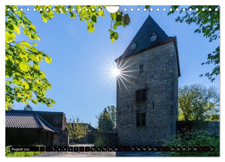 Produktbild: Wundersch&ouml;nes Wuppertal - Bezaubernde Orte in und am Rande der Stadt (Wandkalender 2026 DIN A4 quer), CALVENDO Monatskalender