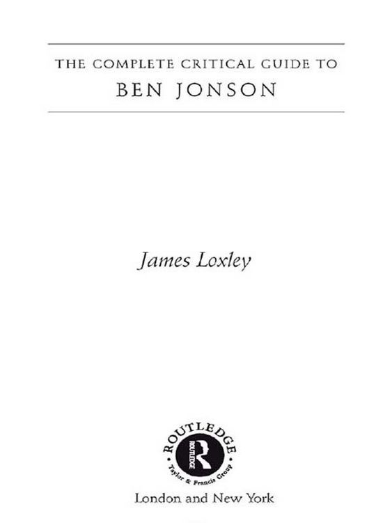 Produktbild: Ben Jonson
