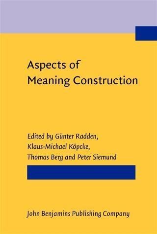 Produktbild: Aspects of Meaning Construction