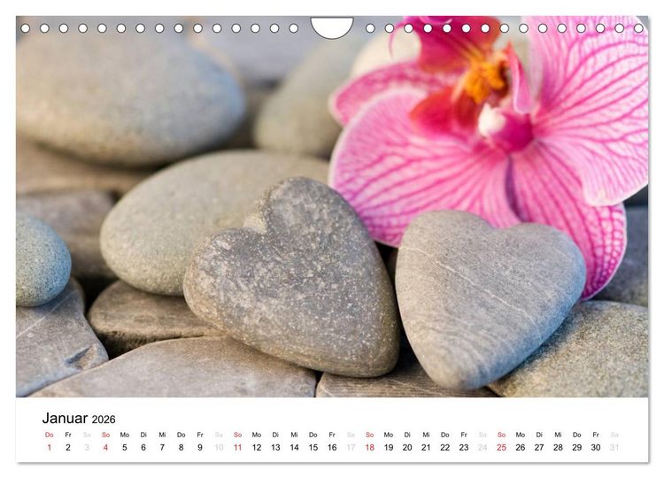 Produktbild: Mein Herz schl&auml;gt pink (Wandkalender 2026 DIN A4 quer), CALVENDO Monatskalender