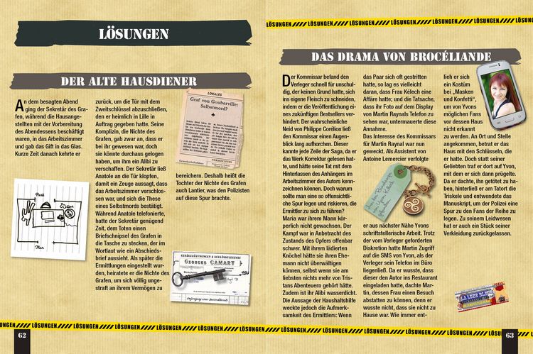 Produktbild: Detective Games &ndash; L&ouml;se die F&auml;lle!