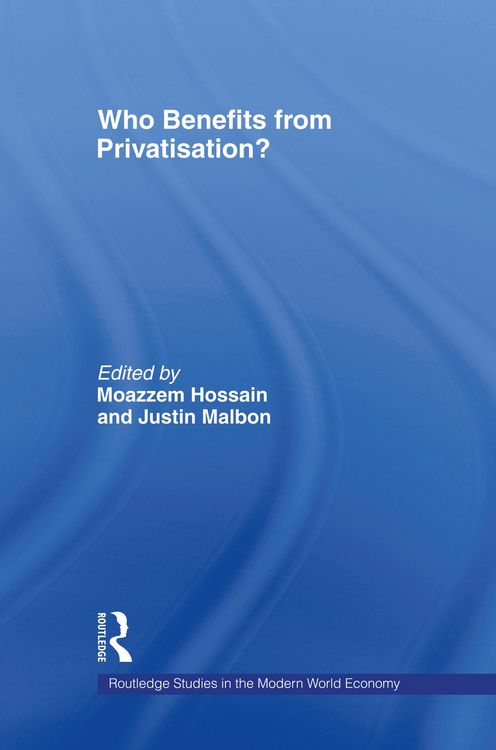 Produktbild: Who Benefits from Privatisation?