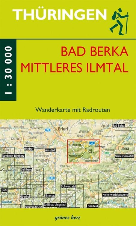 Produktbild: Wanderkarte Bad Berka und Mittleres Ilmtal