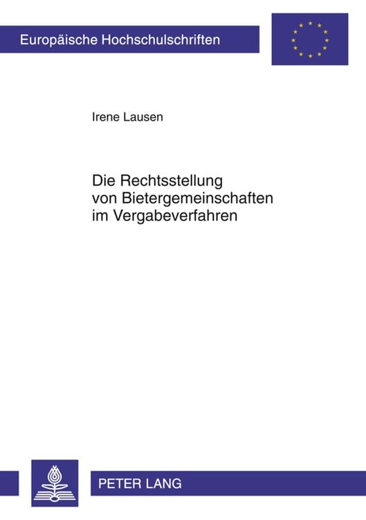 Produktbild: Die Rechtsstellung von Bietergemeinschaften im Vergabeverfahren