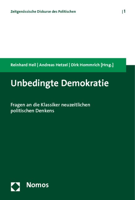 Produktbild: Unbedingte Demokratie