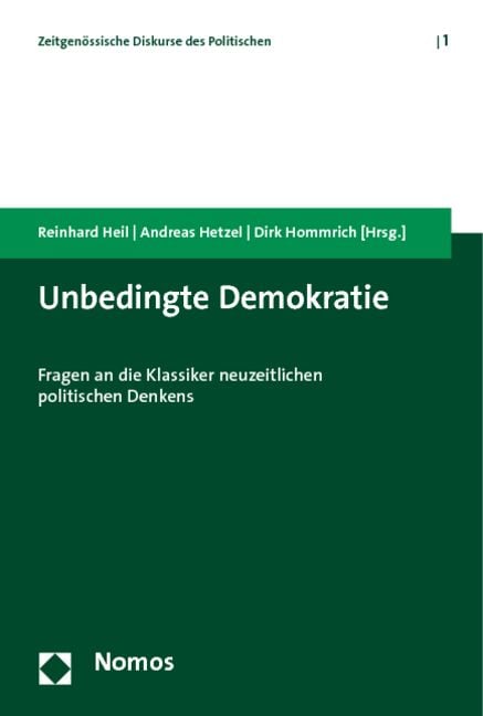 Produktbild: Unbedingte Demokratie