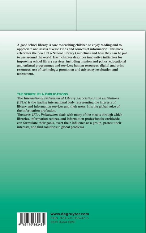 Produktbild: Global Action on School Library Guidelines