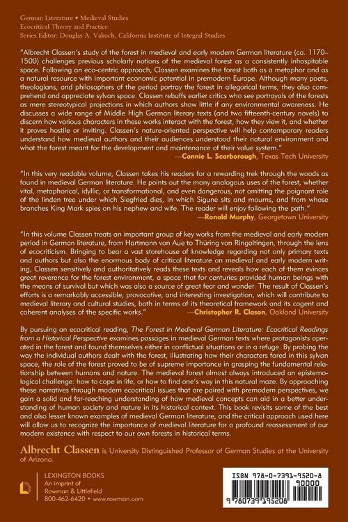 Produktbild: Forest in Medieval German Literature