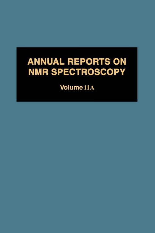 Produktbild: Annual Reports on NMR Spectroscopy
