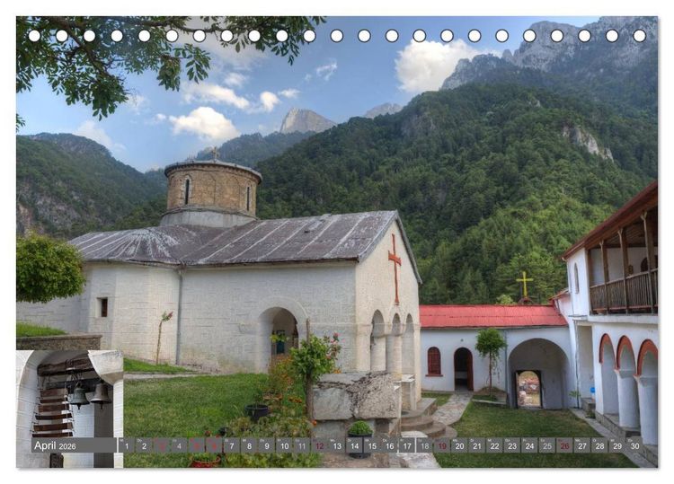 Produktbild: Griechenland 2026 - Zagorochoria und Vikos-Schlucht (Tischkalender 2026 DIN A5 quer), CALVENDO Monatskalender