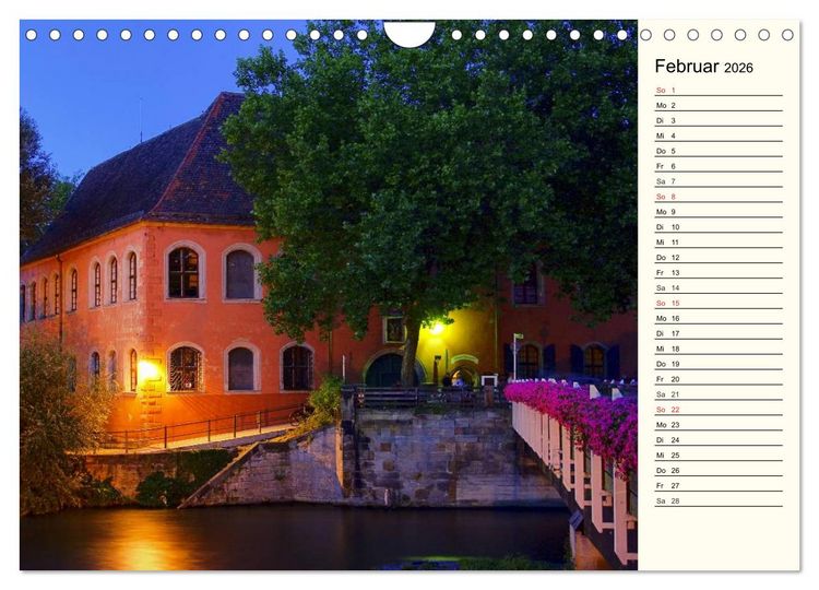 Produktbild: Bamberg und Fr&auml;nkische Schweiz (Wandkalender 2026 DIN A4 quer), CALVENDO Monatskalender