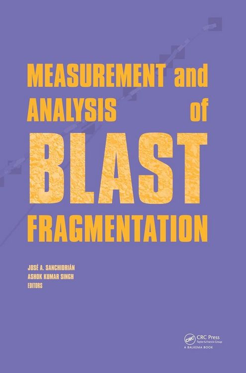 Produktbild: Measurement and Analysis of Blast Fragmentation
