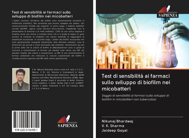 Produktbild: Test di sensibilit&agrave; ai farmaci sullo sviluppo di biofilm nei micobatteri