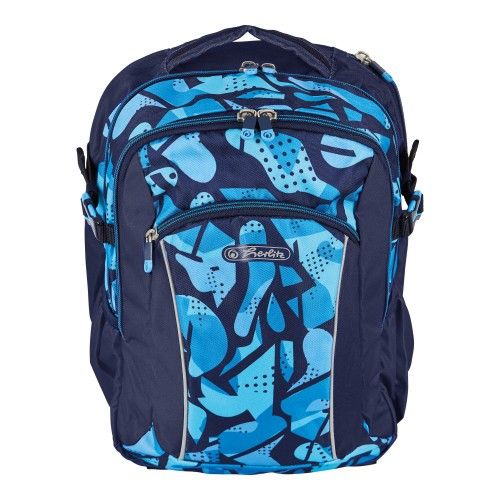 Produktbild: Herlitz Grundschulrucksack Ultimate 24 Liter CamoBlue