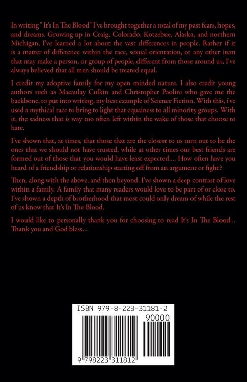 Produktbild: It's In The Blood (Book 1)