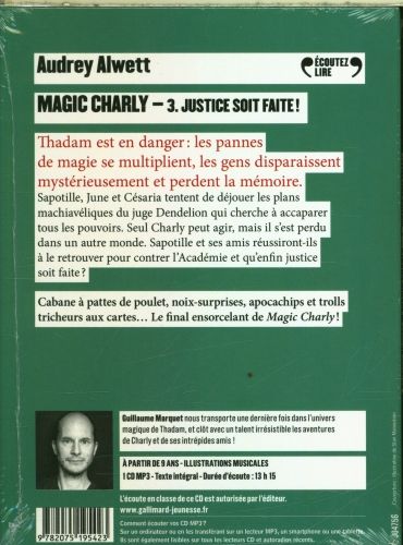Produktbild: Magic Charly. Tome 3: Justine soit faite !