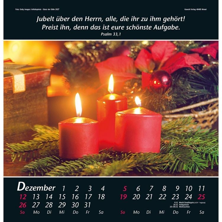 Produktbild: Glanz der Stille 2027