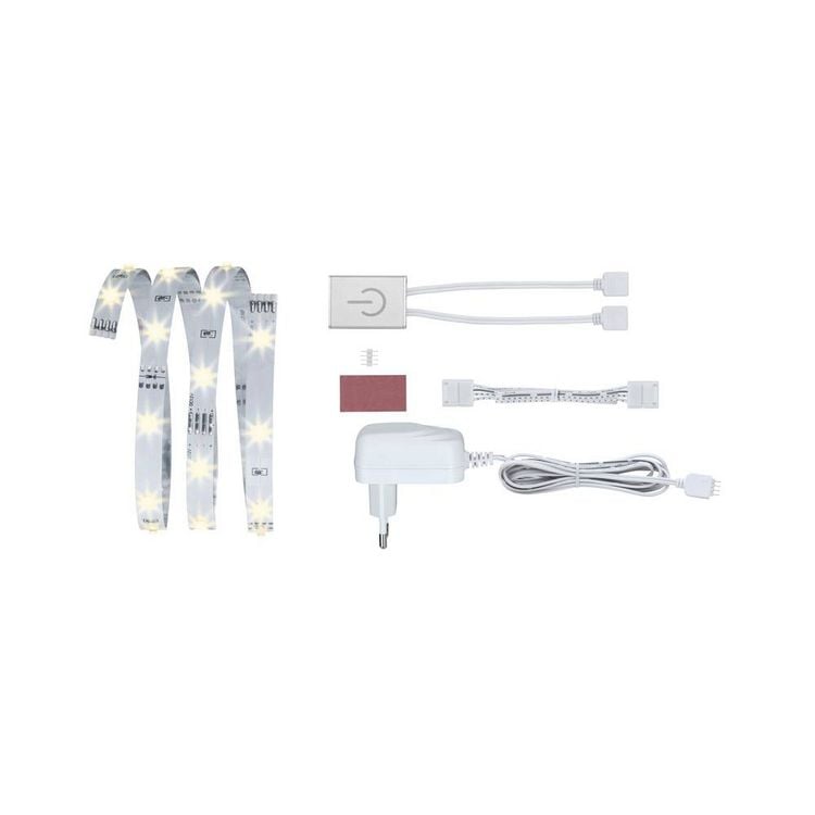 Produktbild: Paulmann YourLED ECO Comfort 70954 LED-Streifen-Komplettset mit Stecker 12 V 1 m Warmwei&szlig; 1 St.